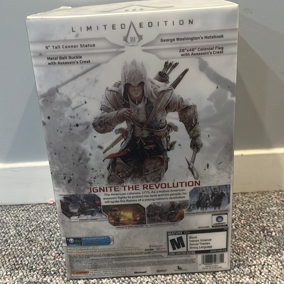 Assassin's Creed III Limited Edition GameStop Edition XBOX 360 Conner Kenway - Picture 2 of 4